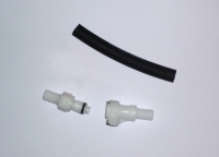 Schnellkupplungsset mit Stecker-Stopventil